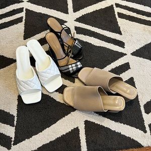 Banana Republic + SHEIN shoes size 8-8.5
